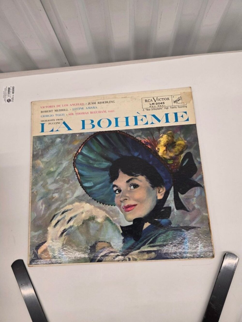 Puccini - La Bohème Highlights LP Record 1956 RCA Victor Classical Mono 33 RPM